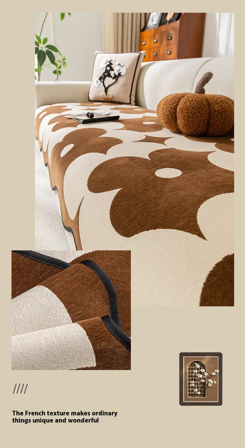 Cojín de sofá chenilla de forma especial (varios colores y tamaños)