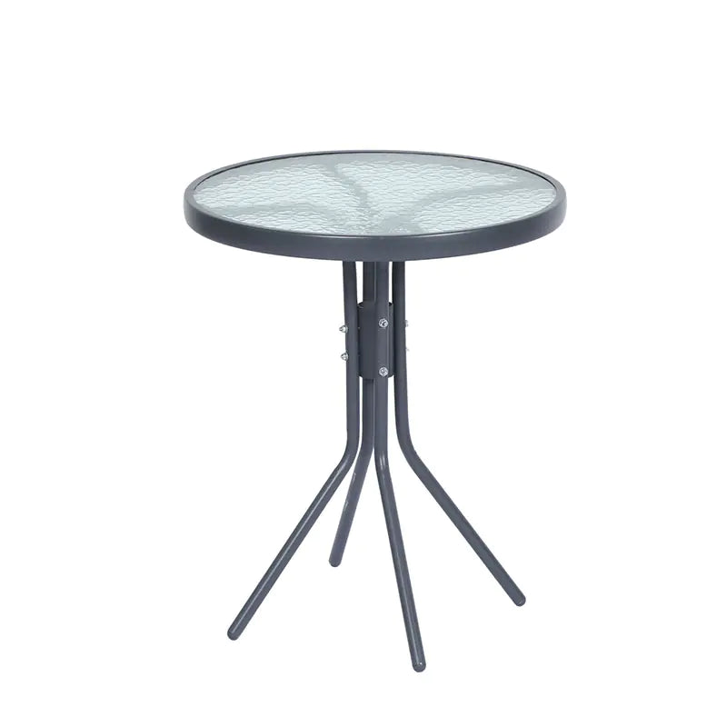 Juego de mesa y silla de arte de hierro europeo para exteriores