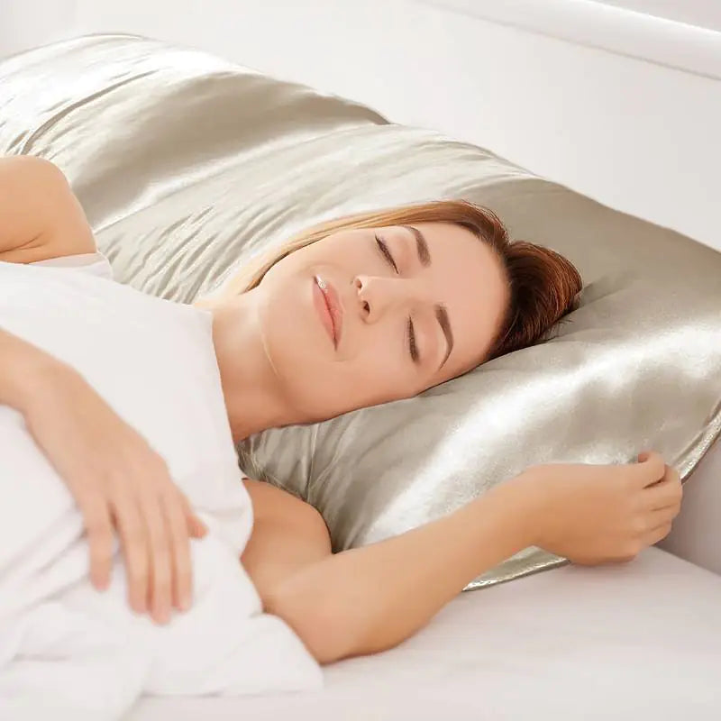 2pcs Fundas de almohada de seda