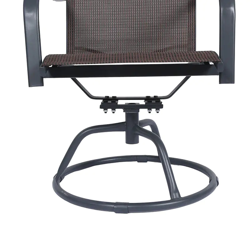 Juego de mesa y silla de arte de hierro europeo para exteriores