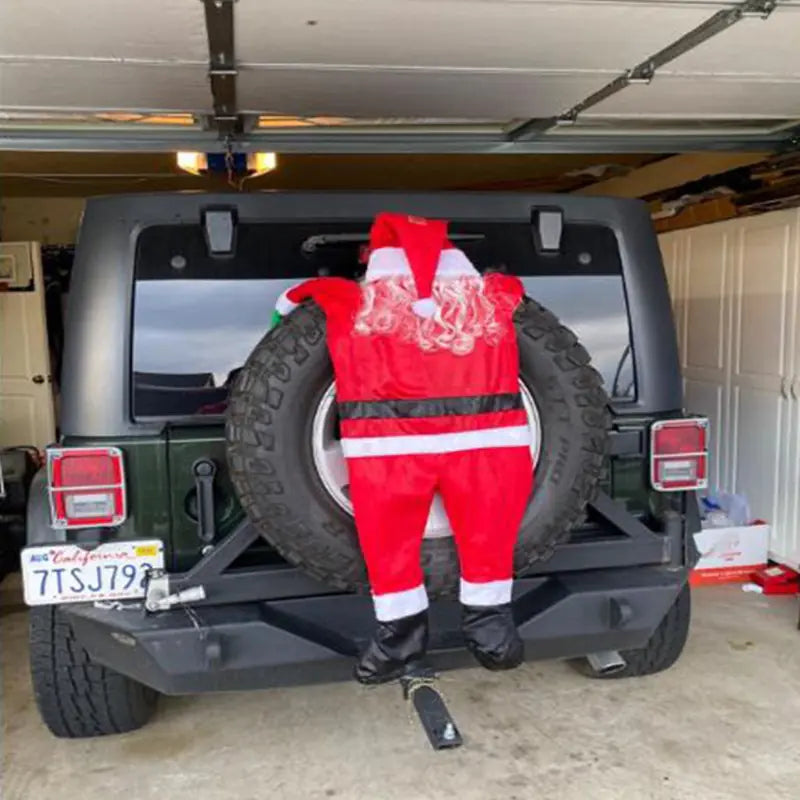 Atuendo de Decoración de Santa Claus Escalador