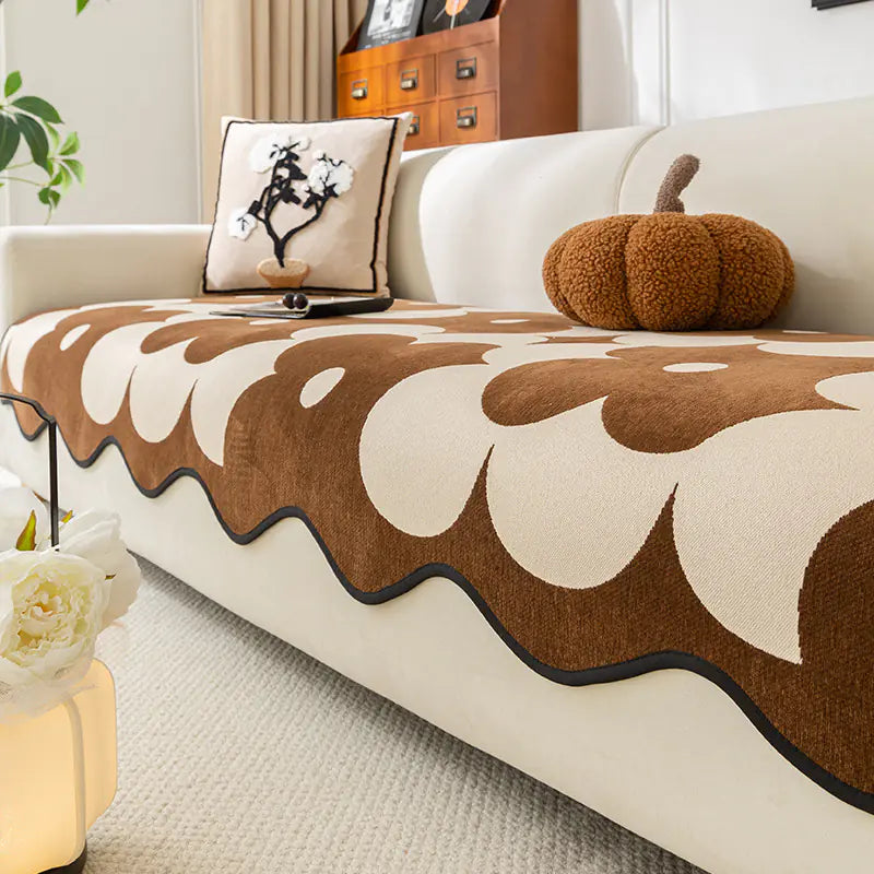 Cojín de sofá chenilla de forma especial (varios colores y tamaños)