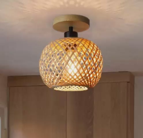 Bamboo Glow Lamp