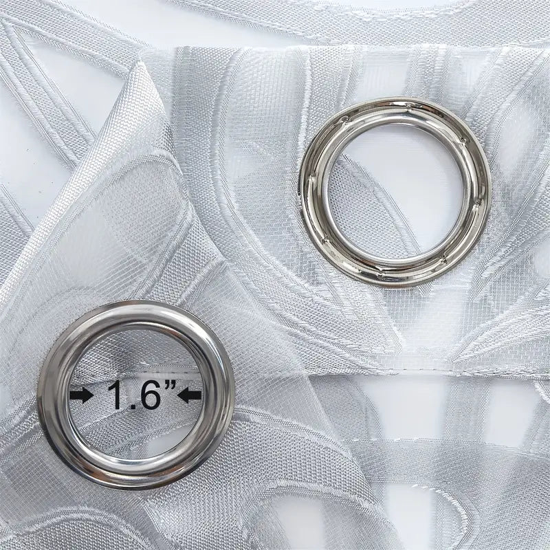 Cortinas elegantes Premium estilo floral